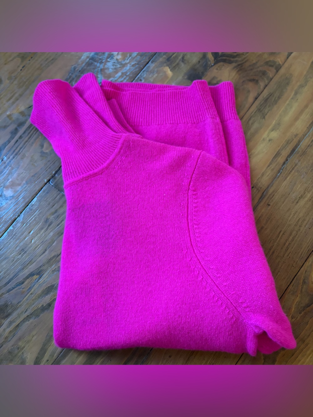 Charter Club Luxury
Cashmere Turtleneck Fuchsia Fierce Pink SP NWT - Picture 8 of 13